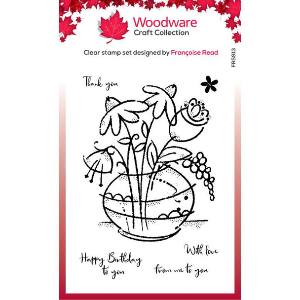 Woodware | Clear Stamp Set | Floral Bouquet - Main Image