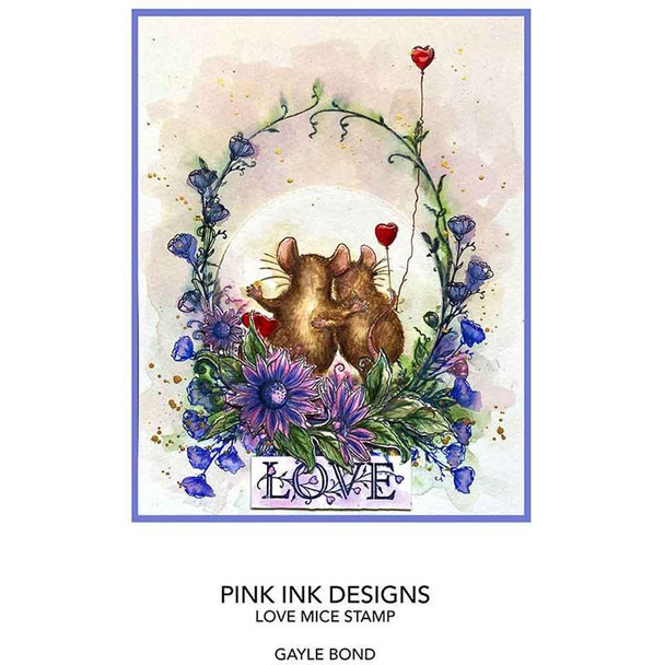 Love Mice | Wee Folk Series | Pink Ink Design