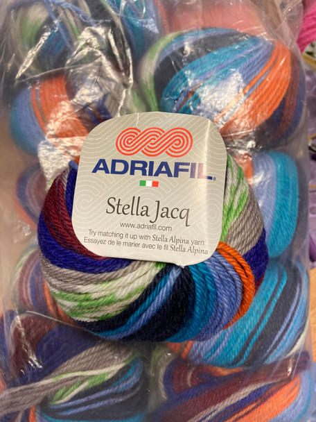 Adriafil Stella Jacq Aran 100% Merino Wool | Joblot 10 x 50g Balls | Shade 86 Dyelot 4