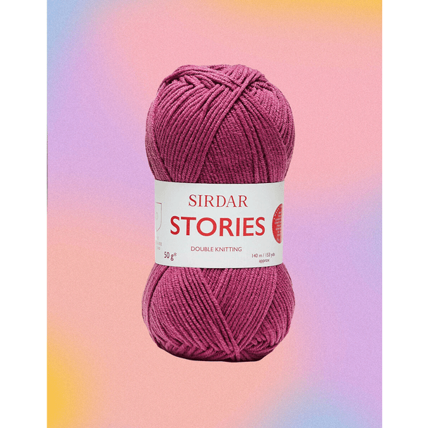 Sirdar Stories Cotton Rich Yarn | 50g Balls | An amazing Range of Colours | Parade