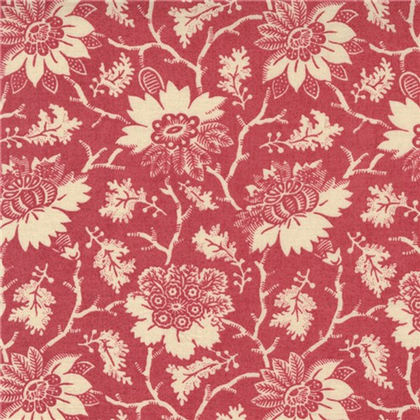 La Vie Boheme | French General | Moda Fabrics | 13900-11 | Florals French Red 