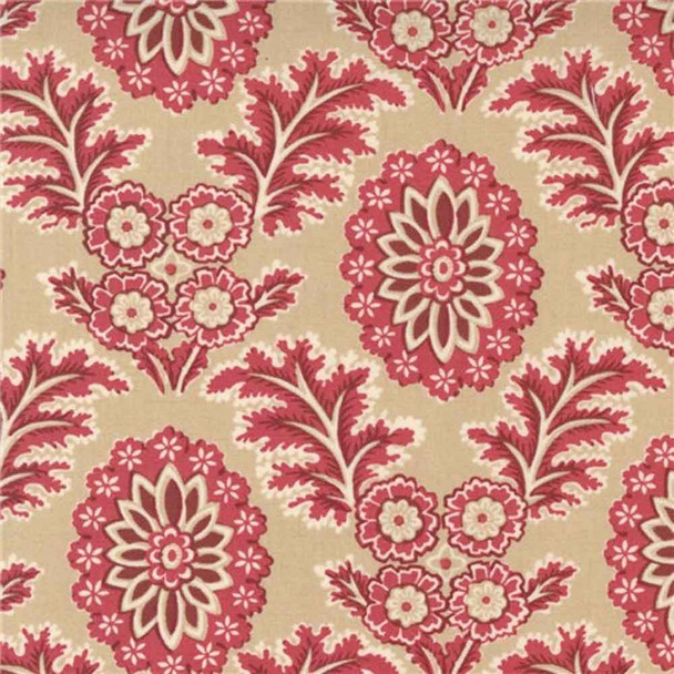La Vie Boheme French General Moda Fabric | 13902-17 Floral Sprigs Oyster