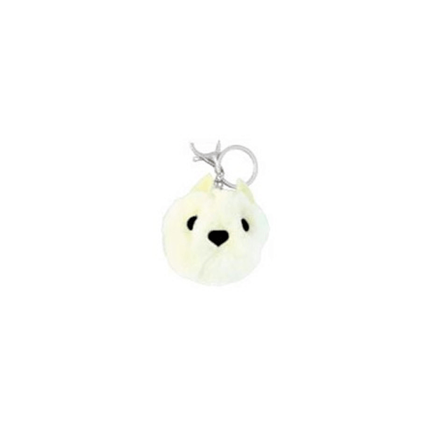 Hairy Haggis Bag Charm | White| Thistle Products