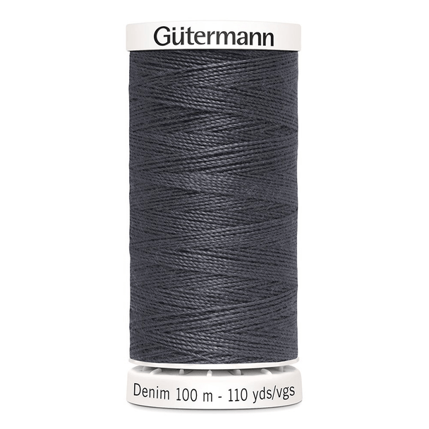 Gutermann Demin Thread | 100m | Mid Grey