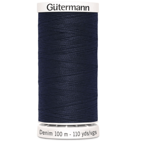Gutermann Demin Thread | 100m | Navy