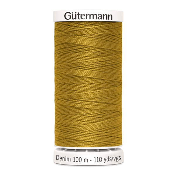Gutermann Demin Thread | 100m | Dark Yellow