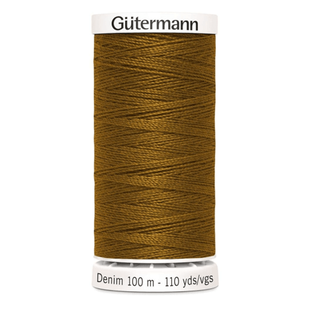 Gutermann Demin Thread | 100m | Tan Brown