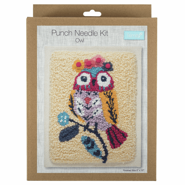 Owl Punch Needle Kit | Trimits - Main Image