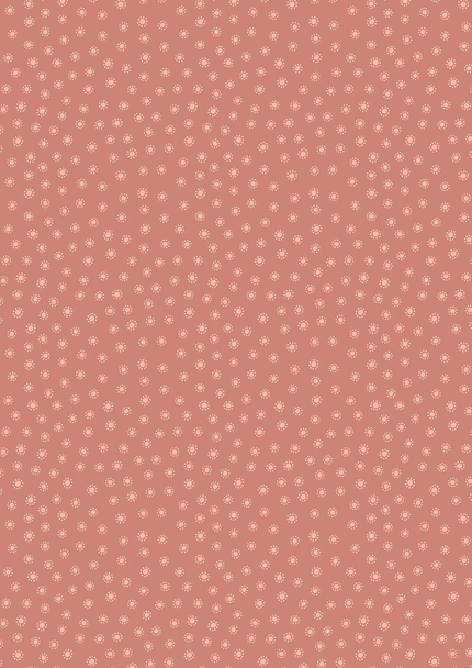 Hannah's Flowers | Lewis and Irene | A615.3 | Dotty Dots on Soft Terracotta
