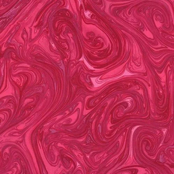 Marble Michael Miller EQS Fabrics | Fuschia