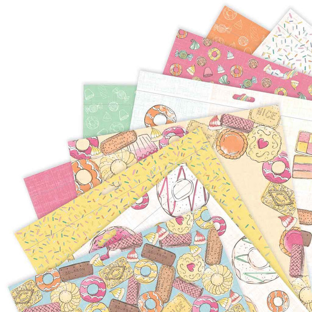 Sweet Treats 12" x 12" Double-Sided Paper Pad | 50 sheets | docrafts