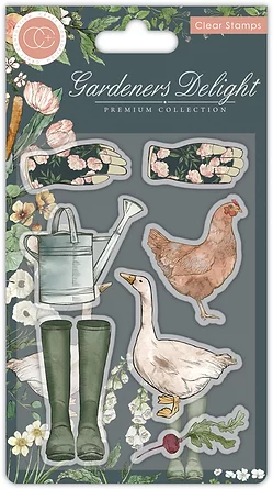 Gardeners Delight Premium Stamp Set | Gardeners Delight | Craft Consortium