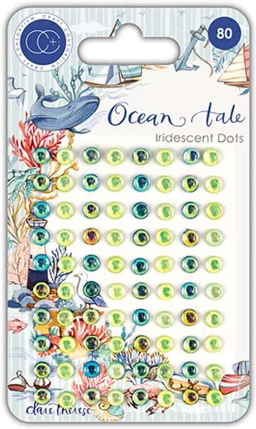 Ocean Tale | Clare Therese Gray | Craft Consortium | Adhesive Iridescent Dots