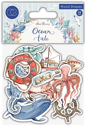Ocean Tale | Clare Therese Gray | Craft Consortium | Wood Shapes