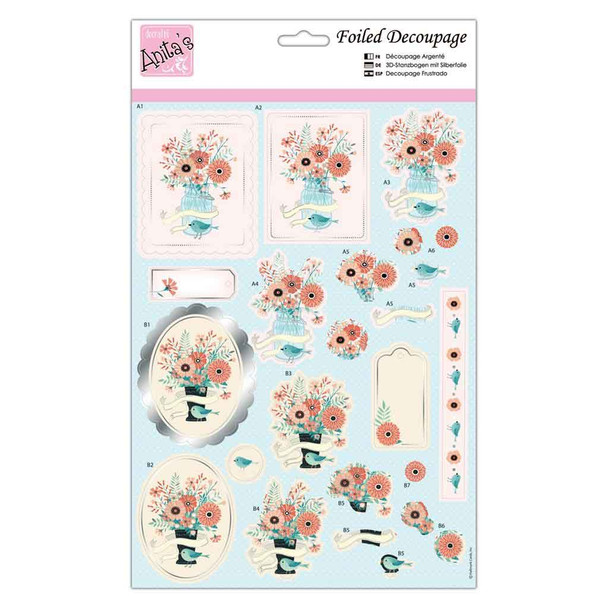 Blooming Delight | Anita's Foiled Decoupage 