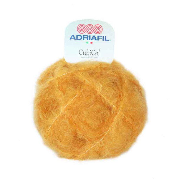 Adriafil Cubicol Alpaca Rich Fluffy Yarn | 50g Ball | 10 Amazing Shades - 87 Gold