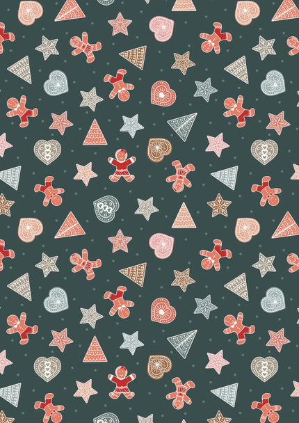 Gingerbread Season! | Lewis and Irene | C88.3 | Gingerbread Shapes on Dark
