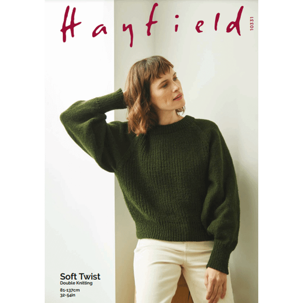 Women's Sweater Knitting Pattern | Sirdar Hayfield Soft Twist 10331 | Digital Download - Main Image