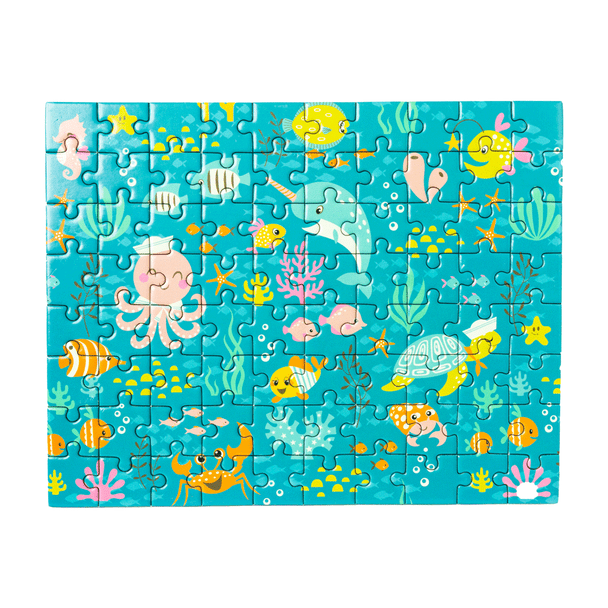 Sea Life | 80 Piece Jigsaw Puzzle | House of Marbles