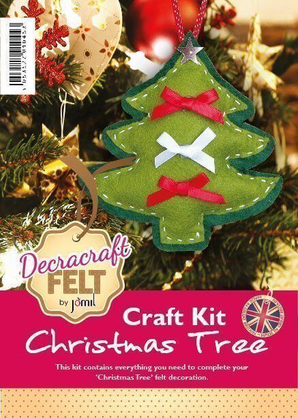 Christmas Tree | Decracraft Felt Decoration Sewing Kit | Jomil