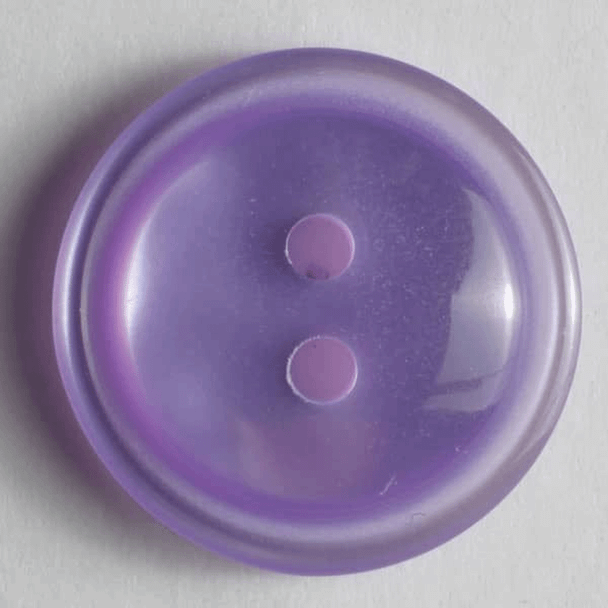 Lilac Rimmed Buttons | 18 mm | Dill Buttons