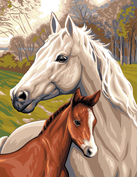 Horse & Foal | Royal Paris Canvas