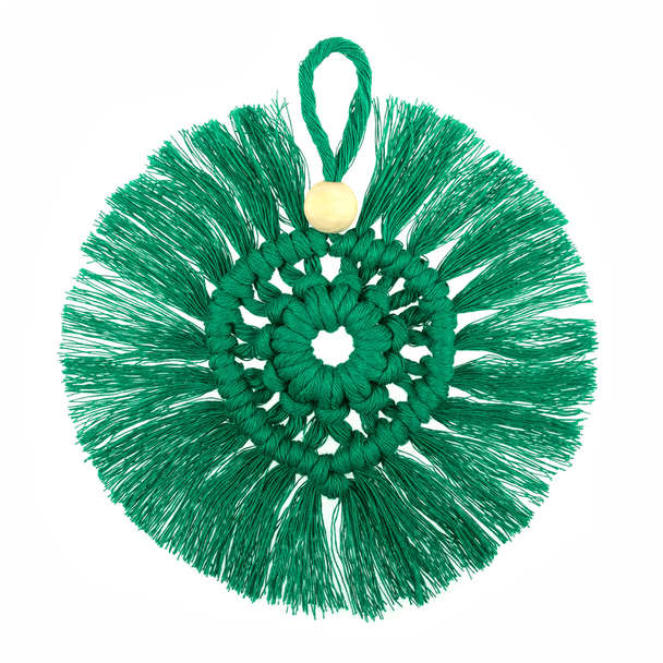 Trimits Make Your Own Macrame Wreath Kits | Green Colours