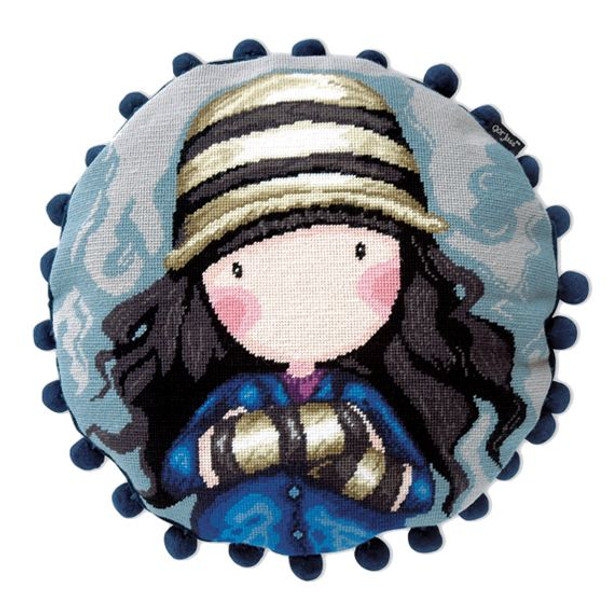 Bothy Threads Gorjess Toadstools Tapestry Kit, Size 40cm Diameter