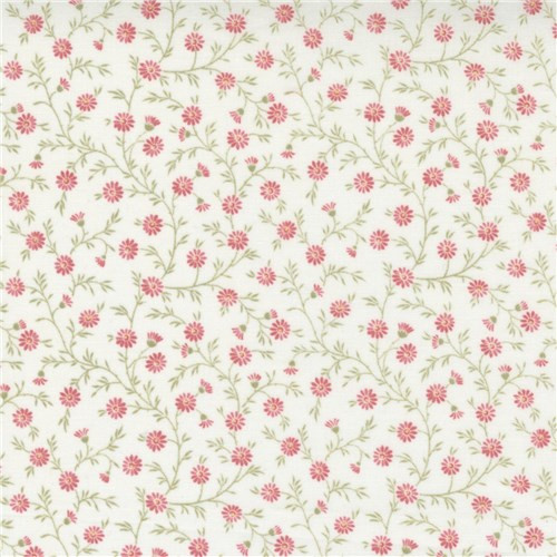 Promenade | 3 Sisters | Moda Fabrics | 44286-11 | Small Daisy Blender, Cloud-Multi