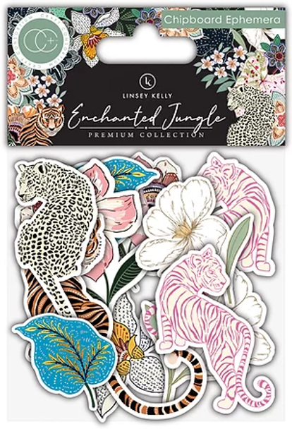 Chipboard Ephemera | Enchanted Jungle | Craft Consortium