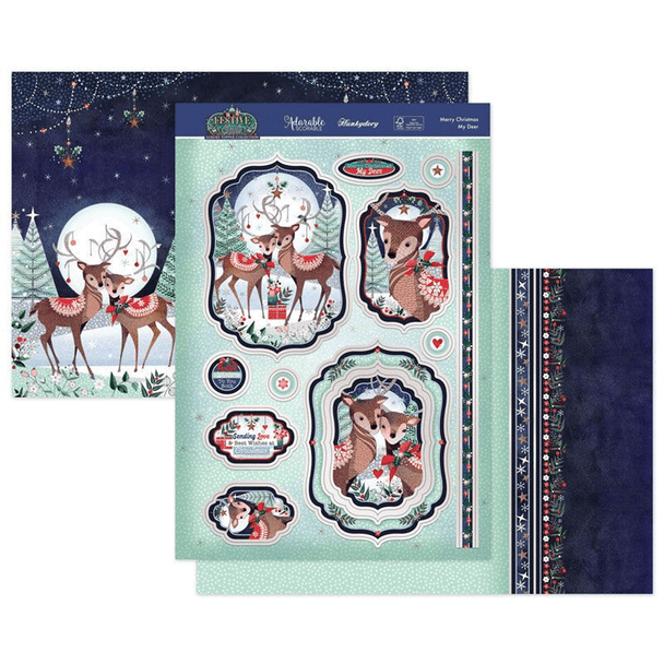 Hunkydory | Merry Christmas My Deer Luxury Topper Set | Card Making