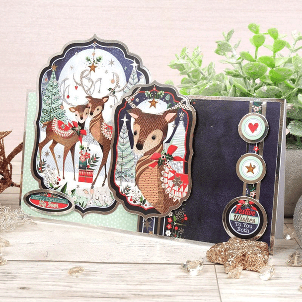 Hunkydory | Merry Christmas My Deer Luxury Topper Set | Card Making