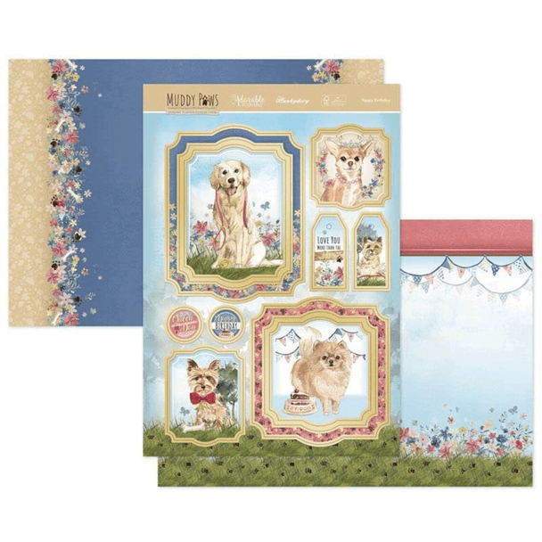 Hunkydory | Yappy Birthday Luxury Topper Set | Card Making