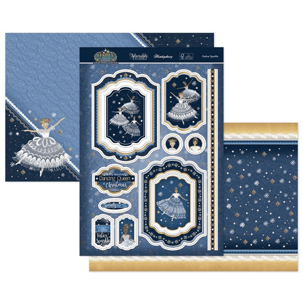 Hunkydory | Festive Sparkle Luxury Topper Set | Card Making 