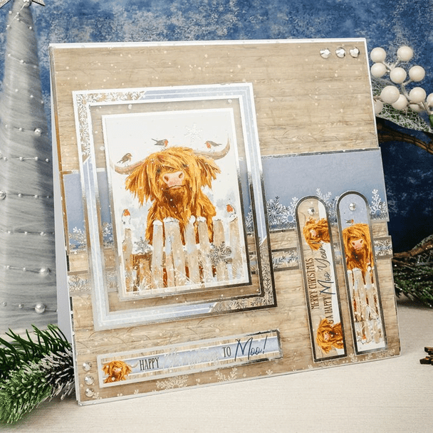 Hunkydory | Jingle All the Way Luxury Topper Set | Card Making