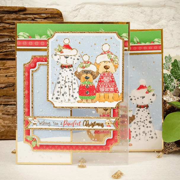 Hunkydory | A Pawfect Christmas Luxury Topper Set | Card Making 