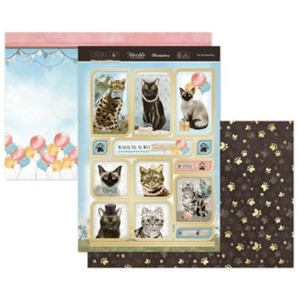 Hunkydory | The Purrfect Day Luxury Topper Set | Card Making