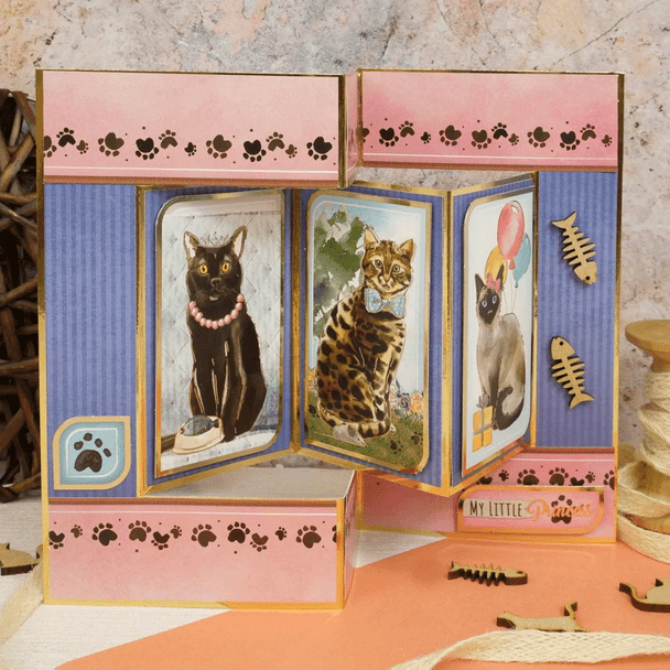 Hunkydory | The Purrfect Day Luxury Topper Set | Card Making