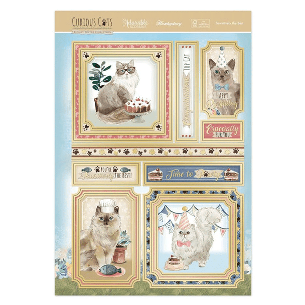 Hunkydory | Pawsitively the Best Luxury Topper Set | Card Making