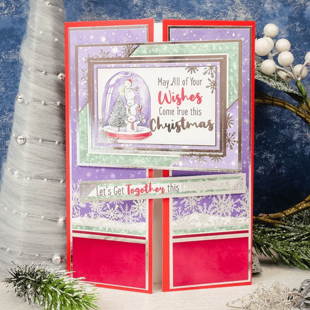 Hunkydory | Christmas Cuties | Snow Much Fun! Luxury Topper Set | Card Making