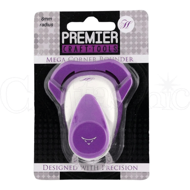 Premier Craft Tools - Corner Rounder Maxi Punch | 8mm | Hunkydory - Main Image