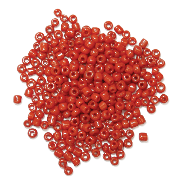 2mm Glass Seed Beads | 8g | Various Colours | 160/03 Red