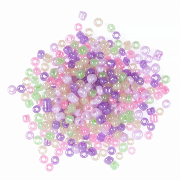 2mm Glass Seed Beads | 8g | Various Colours | 160/07 Multi