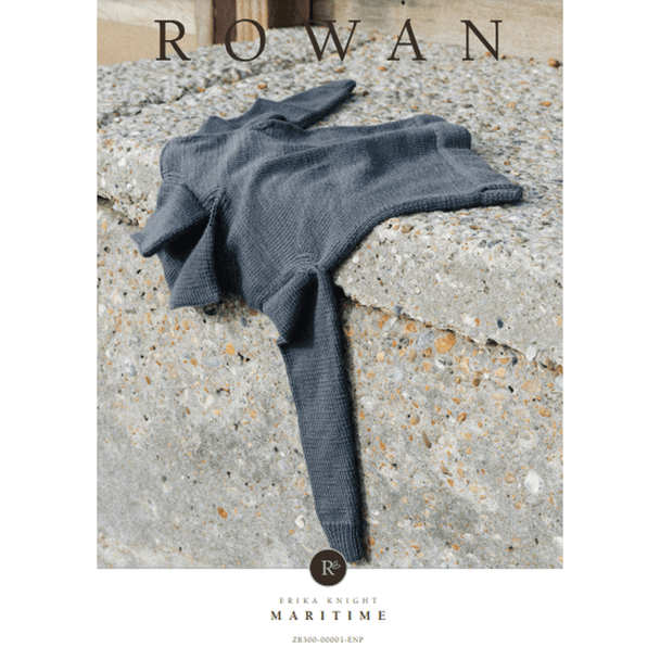 Rowan Women's Maritime Sweater Knitting Pattern using Pebble Island | Digital Download (ZB300-00001) (rowa-patt-ZB300-00001dd) - Main Image