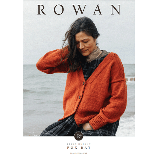 Rowan Women's Fox Bay Cardigan Knitting Pattern using Pebble Island | Digital Download (ZB300-00004) (rowa-patt-ZB300-00004dd) - Main Image