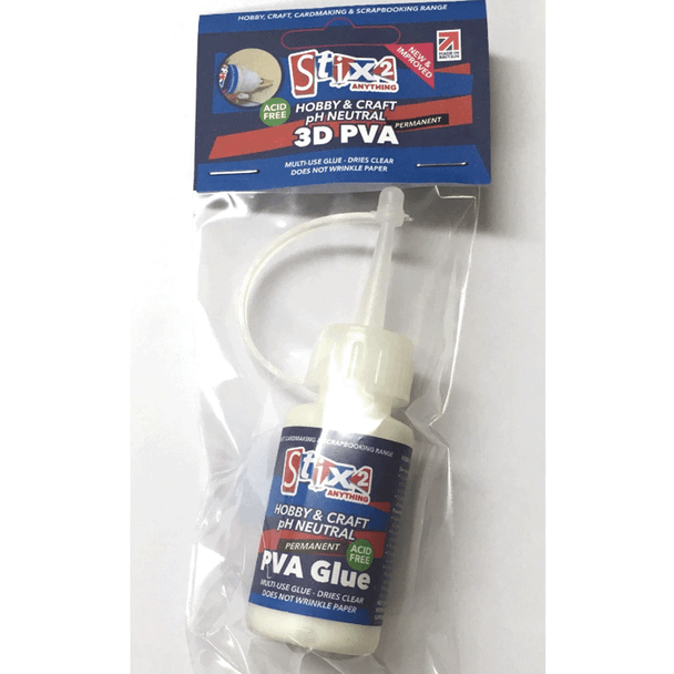 Stix 2 | Hobby & Craft PVA Glue | pH Neutral | 30ml