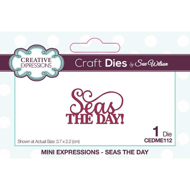 Creative Expressions | Craft Dies | Sue Wilson | Mini Expressions Collection | Seas the Day