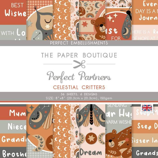 Perfect Partners, Celestial Critters | Perfect Embellishments | The Paper Boutique