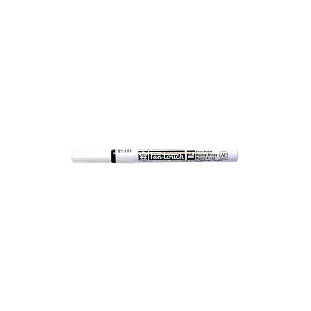 Sakura Pen-Touch Permanent Marker | Fine Tip | White