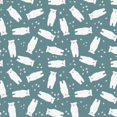 Nice Ice Baby | Riley Blake | EQS Fabrics | C11601 Teal